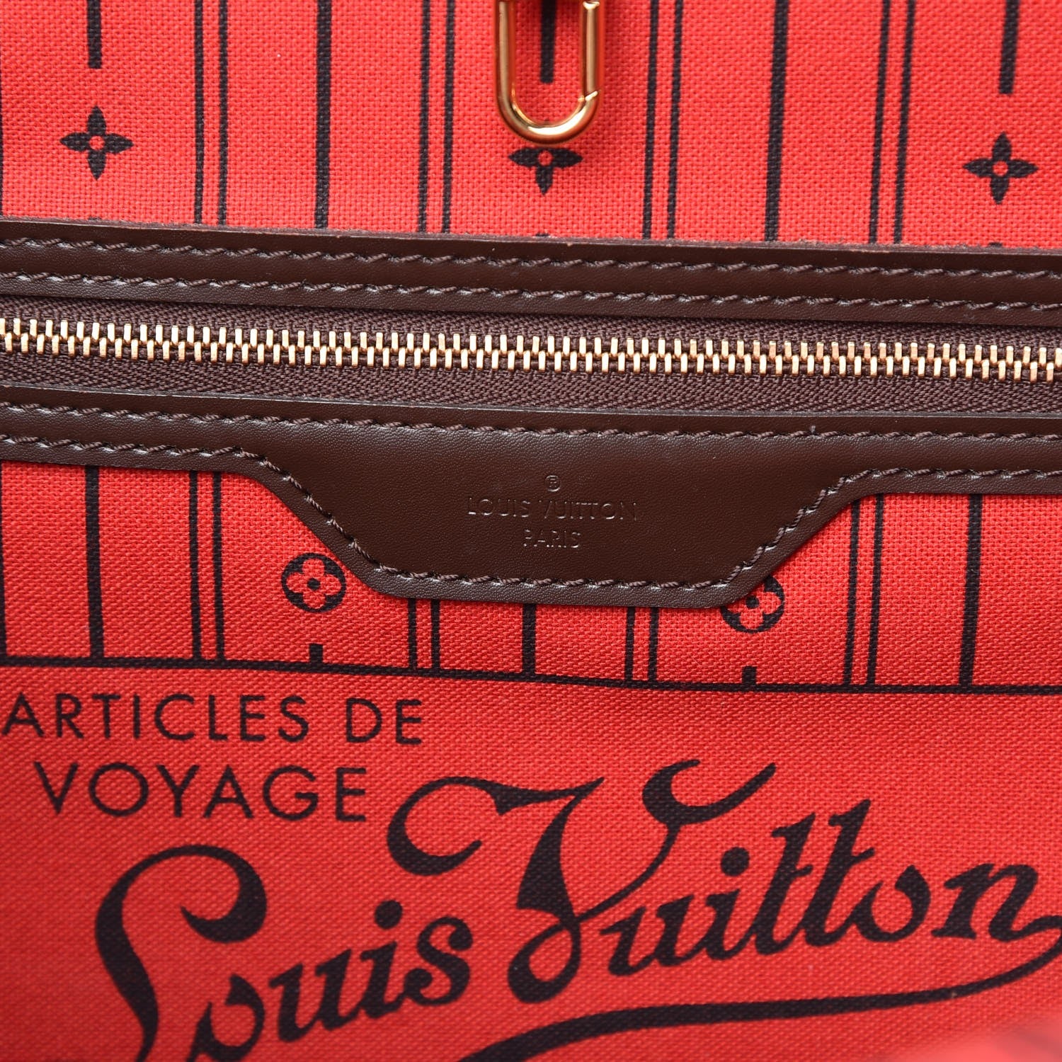 Louis Vuitton Damier Ebene Neverfull MM 8 of 11