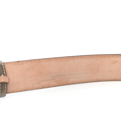 Gucci Metallic Calfskin Hysteria Belt 80 32 Gold 6 of 6
