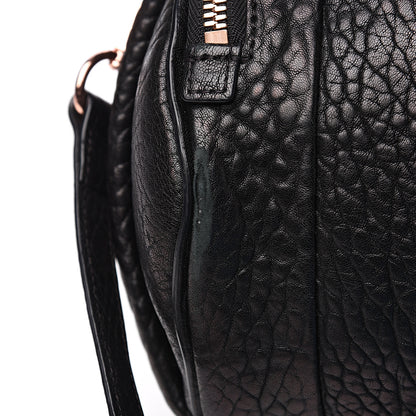Alexander Wang Pebbled Lambskin Rockie Black Rose Gold Hardware 12 of 16