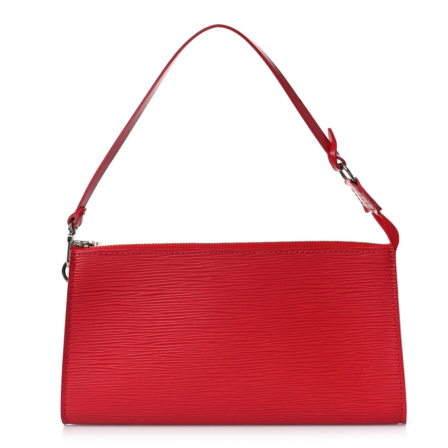 Epi Pochette Accessories 24 Castillan Red