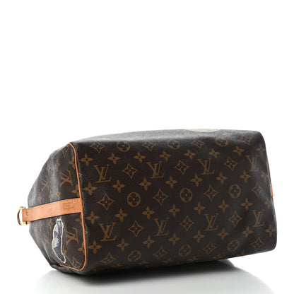 Louis Vuitton Monogram World Tour Speedy Bandouliere 30 4 of 9
