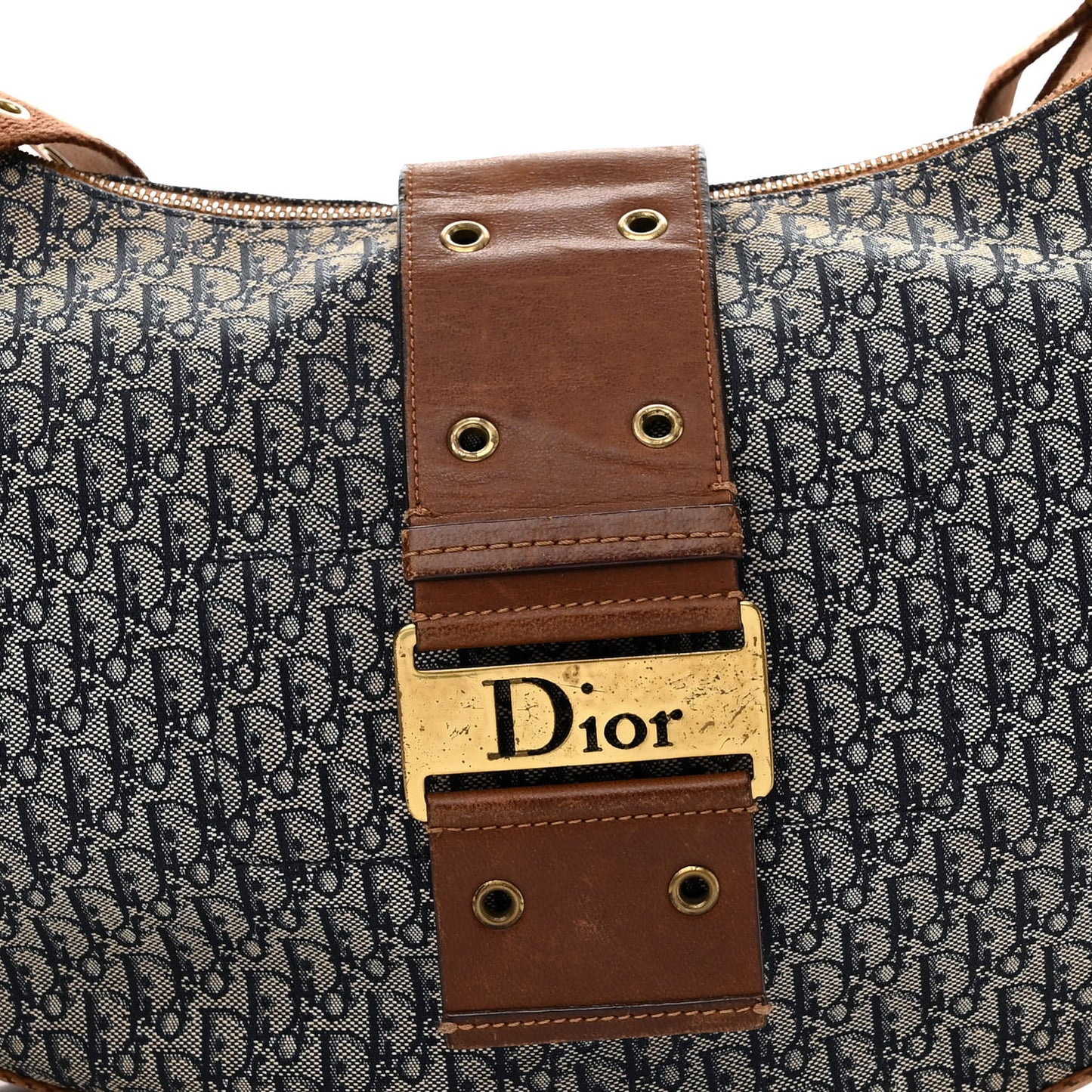 Monogram Street Chic Hobo Navy