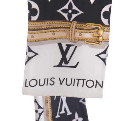 Louis Vuitton Silk Monogram Confidential Bandeau Black 4 of 4