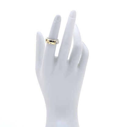 David Yurman Sterling Silver 14K Yellow Gold Diamond Metro Cable Ring 51 5.75 2 of 5