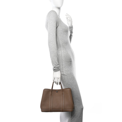 Hermes Negonda Garden Party 30 TPM Etoupe 2 of 12