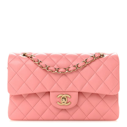 Chanel Caviar Quilted Small Double Flap Light Pink 1 of 11