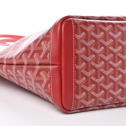 Goyard Goyardine Artois PM Red 8 of 9