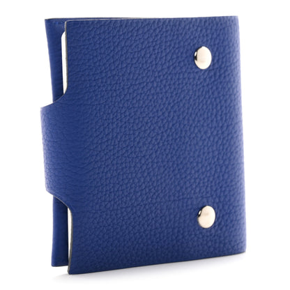 Hermes Togo Ulysse Neo Mini Agenda Cover Bleu Electrique 3 of 7