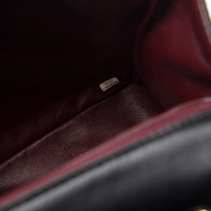 Chanel Lambskin Quilted Jumbo Single Flap Black 7 of 9