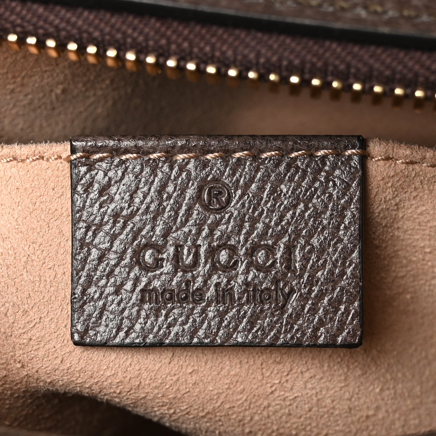 Gucci GG Supreme Monogram Mini Ophidia Top Handle Shoulder Bag Brown 6 of 10