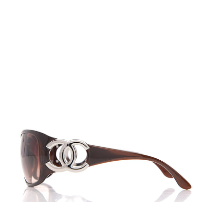 Chanel CC Sunglasses 6014 Brown 3 of 7