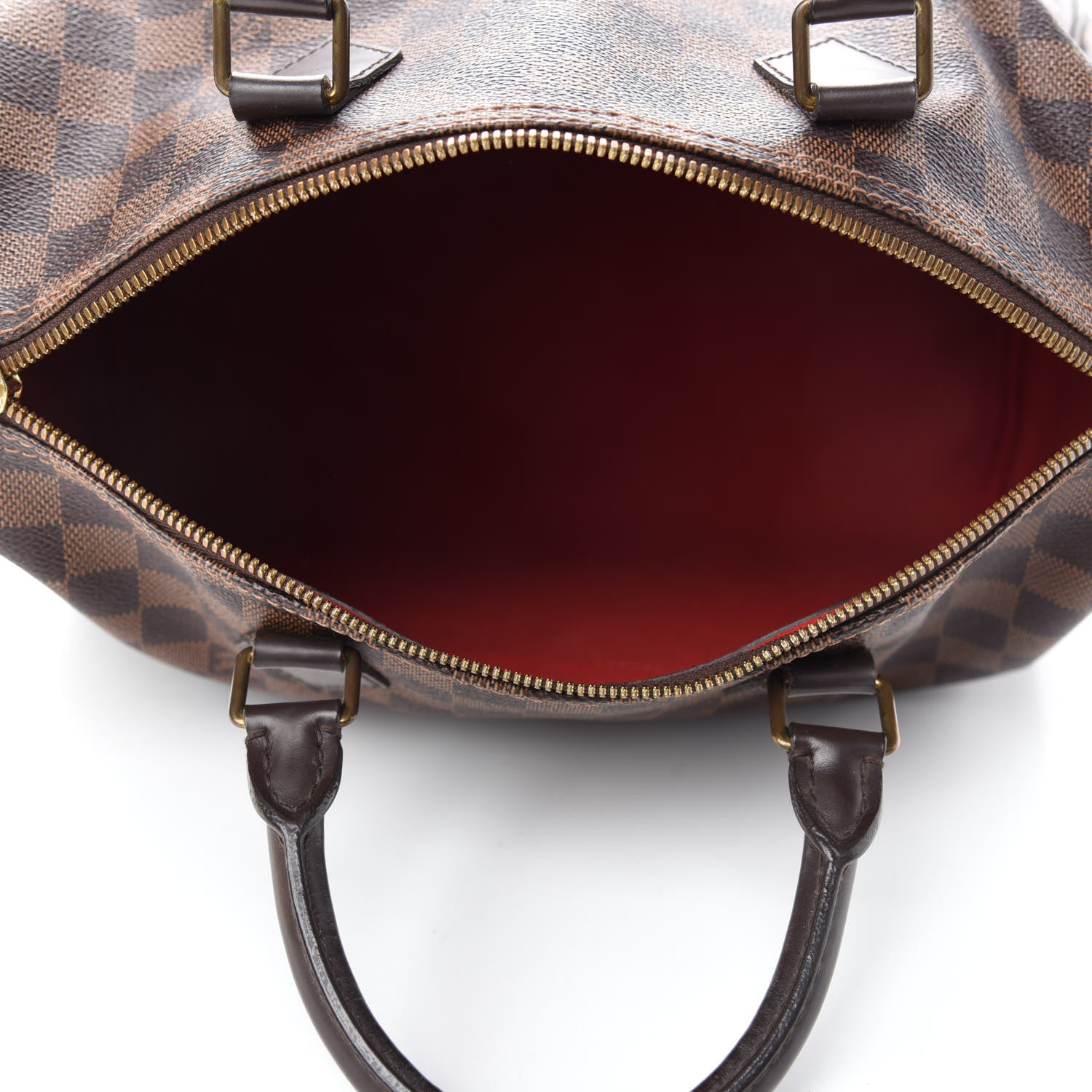 Louis Vuitton Damier Ebene Speedy Bandouliere 30 5 of 10