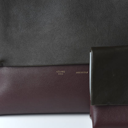 Celine Calfskin Suede All Soft Shoulder Bag Sky 8 of 9
