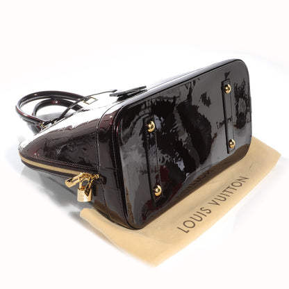 Louis Vuitton Vernis Alma GM Amarante 4 of 7