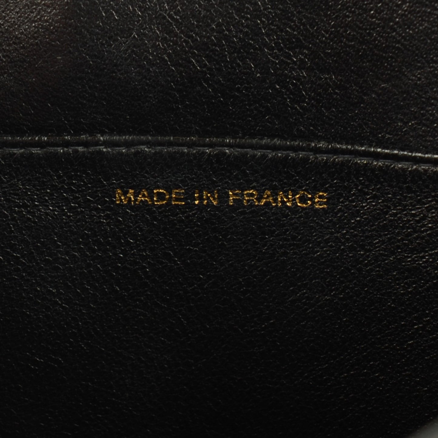 Lambskin Shoulder Bag Black