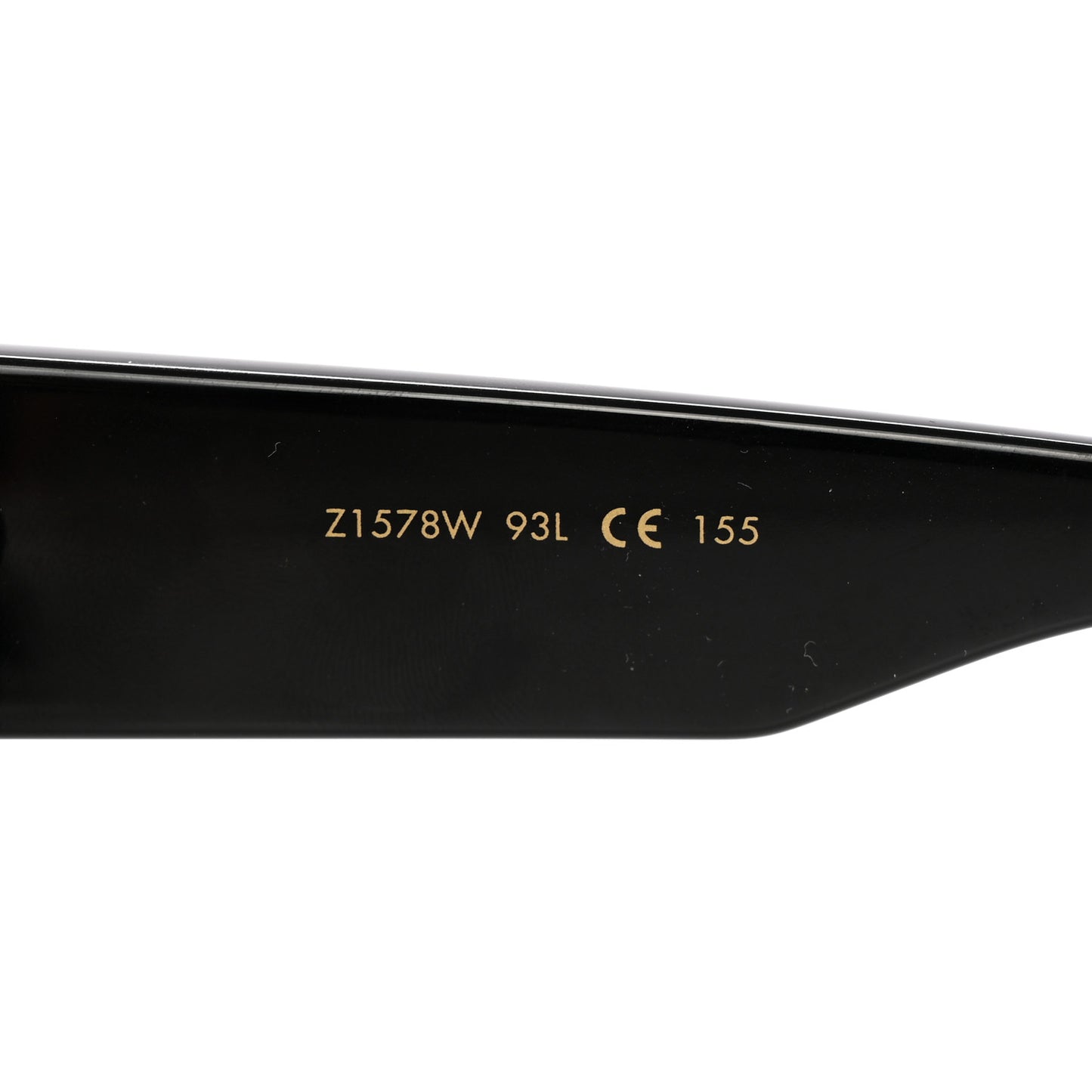 Acetate Swarovski Crystal Cyclone Sunglasses Z1578W Black