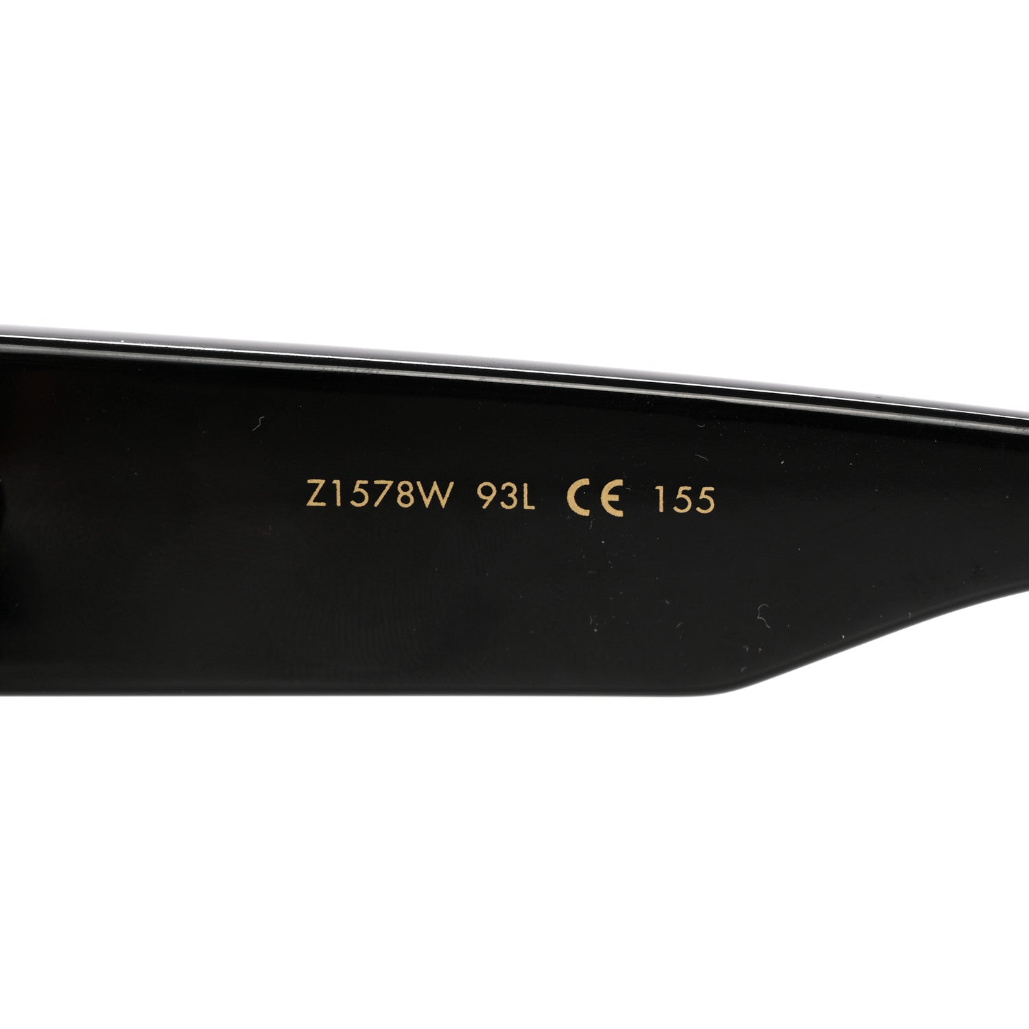 Louis Vuitton Acetate Swarovski Crystal Cyclone Sunglasses Z1578W Black 6 of 8
