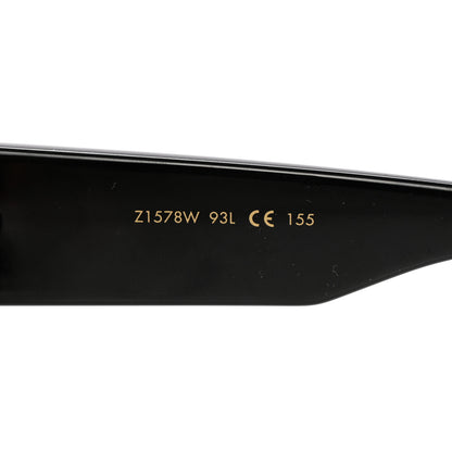 Louis Vuitton Acetate Swarovski Crystal Cyclone Sunglasses Z1578W Black 6 of 8