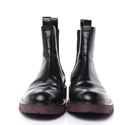 Louis Vuitton Calfskin Chelsea Ankle Boots 8 Black 2 of 10