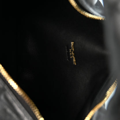 Saint Laurent Lambskin Quilted Icarino Bag Black 5 of 9