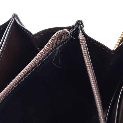 Burberry Haymarket Check Large Ziggy Zip Around Wallet Chocolate 7 of 11