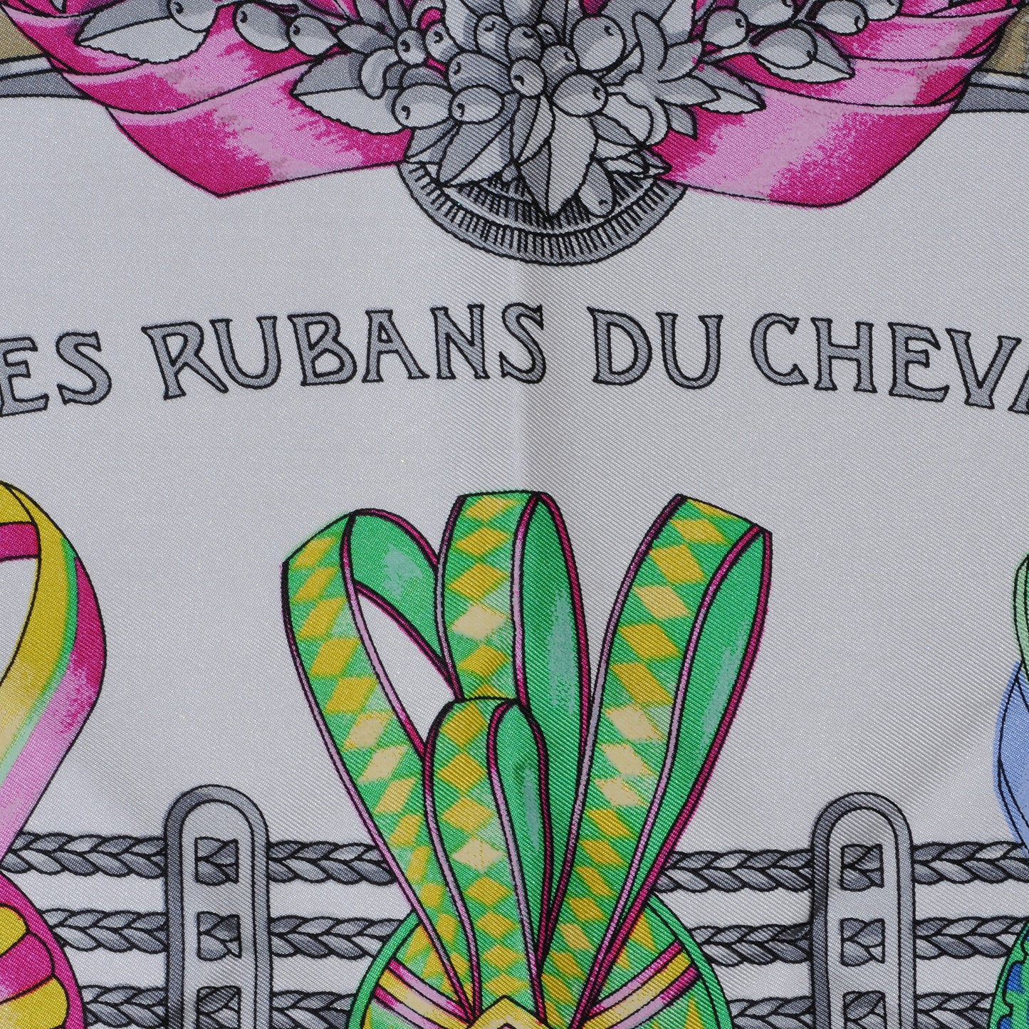 Silk Les Rubans Du Cheval Scarf 90