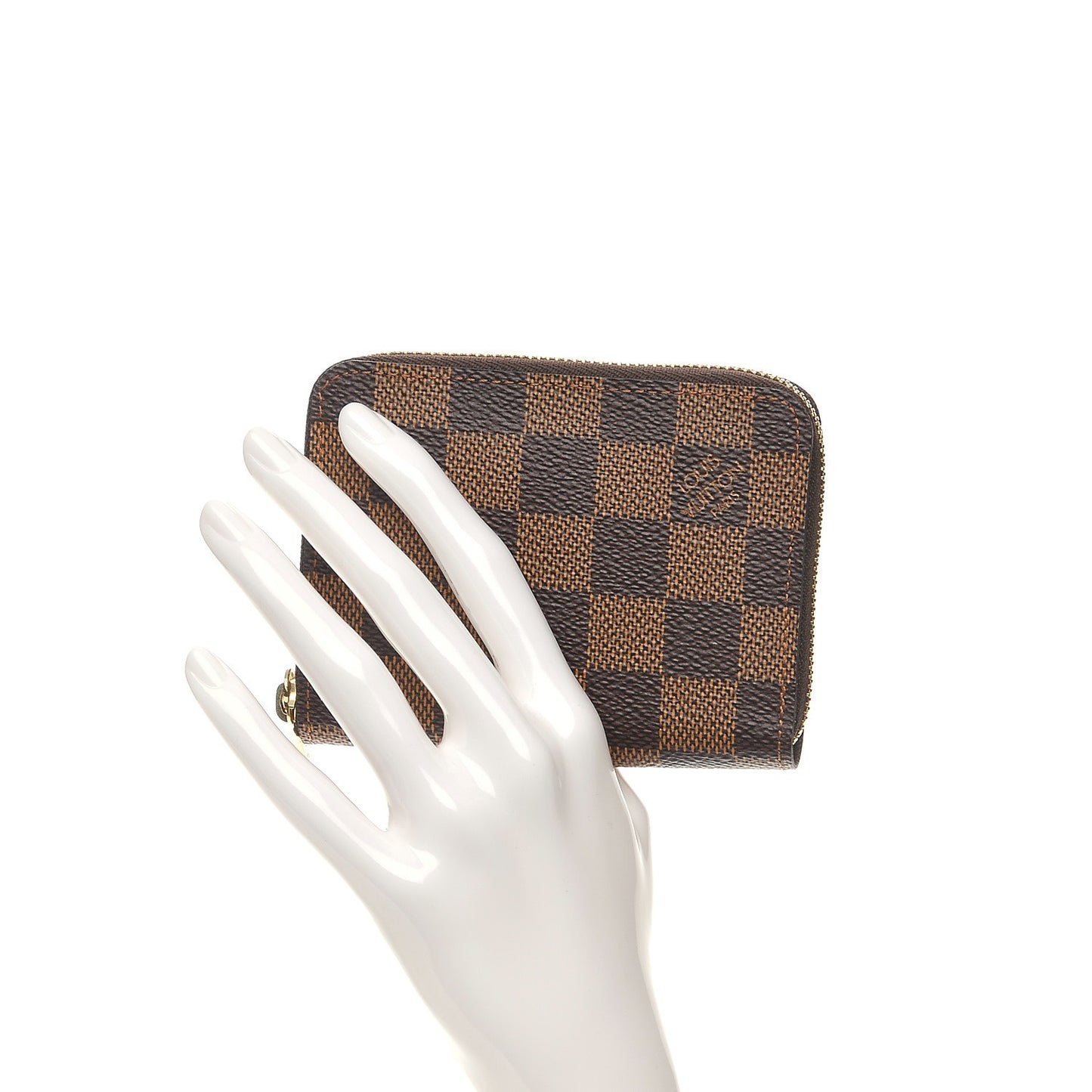Damier Ebene Zippy Coin Purse