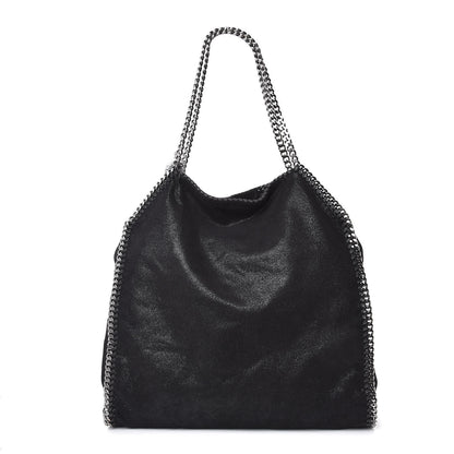 Stella McCartney Shaggy Deer Big Falabella Tote Black 1 of 8
