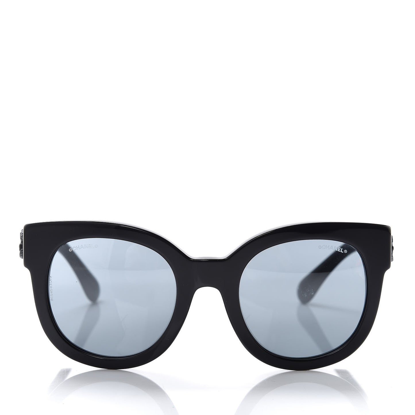 Acetate Butterfly Signature CC Sunglasses 5358 Black