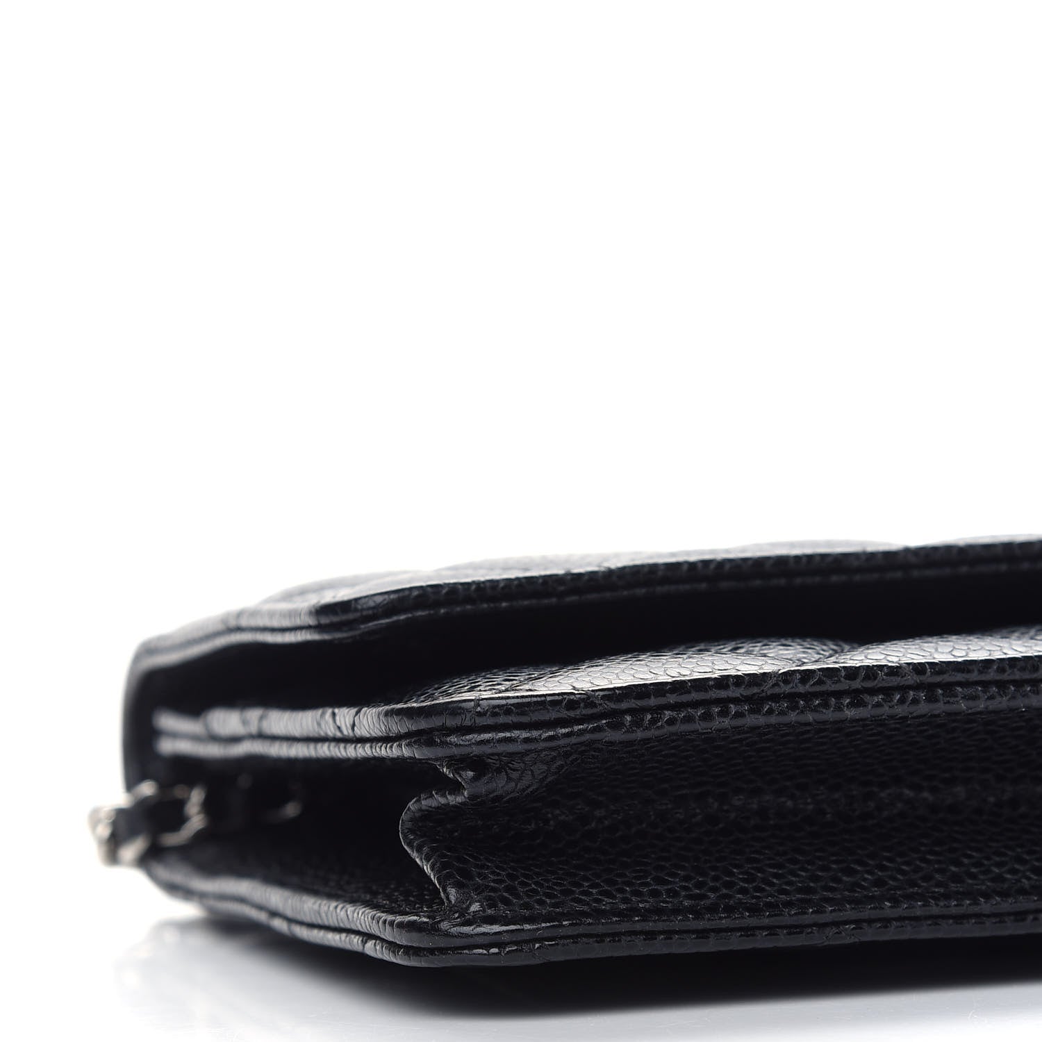 Chanel Caviar Quilted Wallet On Chain WOC Black 8 of 9