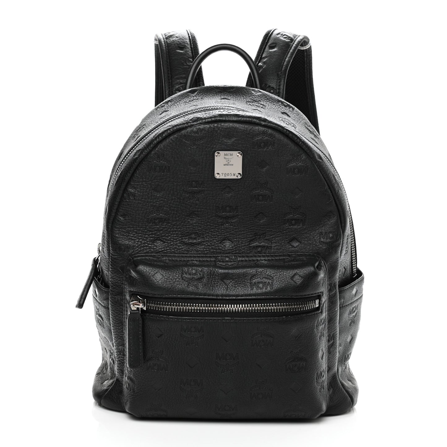 Calfskin Ottomar Small Stark Backpack Black