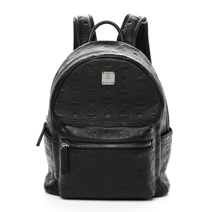 MCM Calfskin Ottomar Small Stark Backpack Black 1 of 10