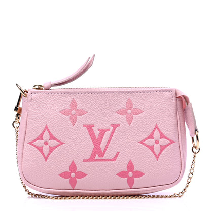 Louis Vuitton Empreinte Monogram Giant By The Pool Mini Pochette Accessories Bouton De Rose 1 of 4