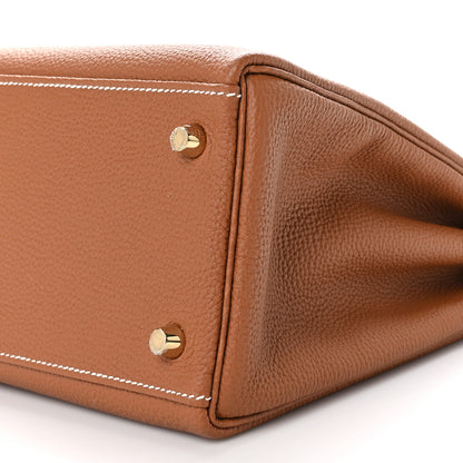 Hermes Togo Kelly Retourne 28 Gold 10 of 11