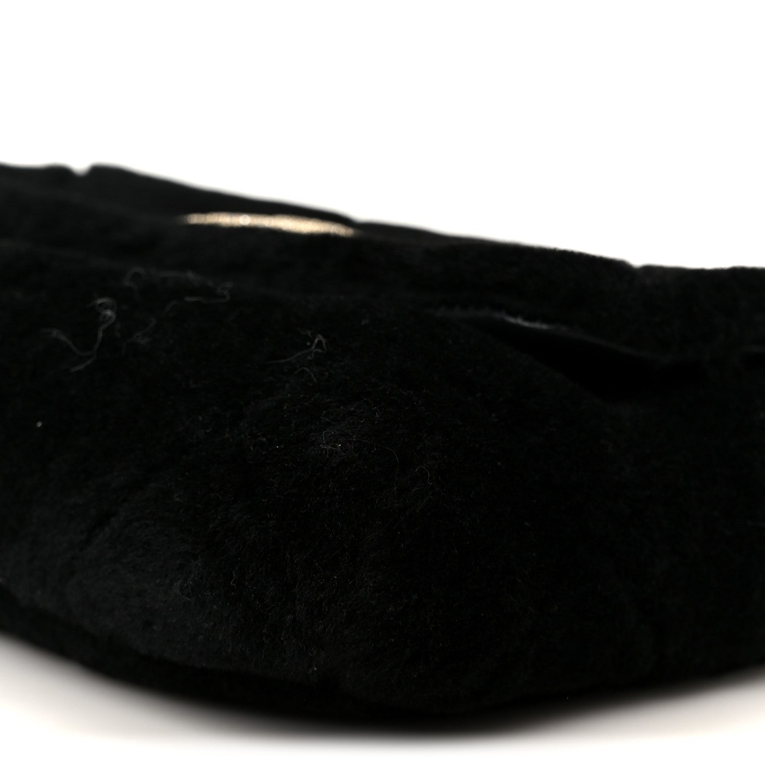Chanel Shearling Lambskin Crystal Strass Flap Black 10 of 11