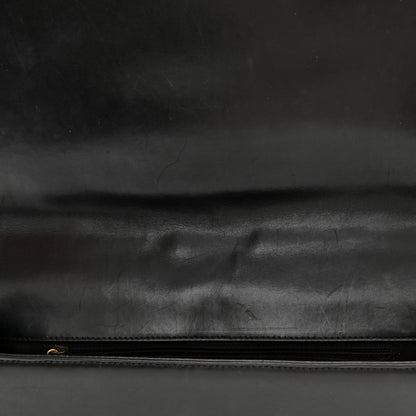 Chanel Glazed Calfskin Large Boy Flap Black 13 of 15