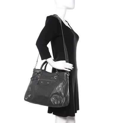 Balenciaga Agneau Giant 12 Silver Hardware Velo Gris Fossile Anthracite 2 of 10