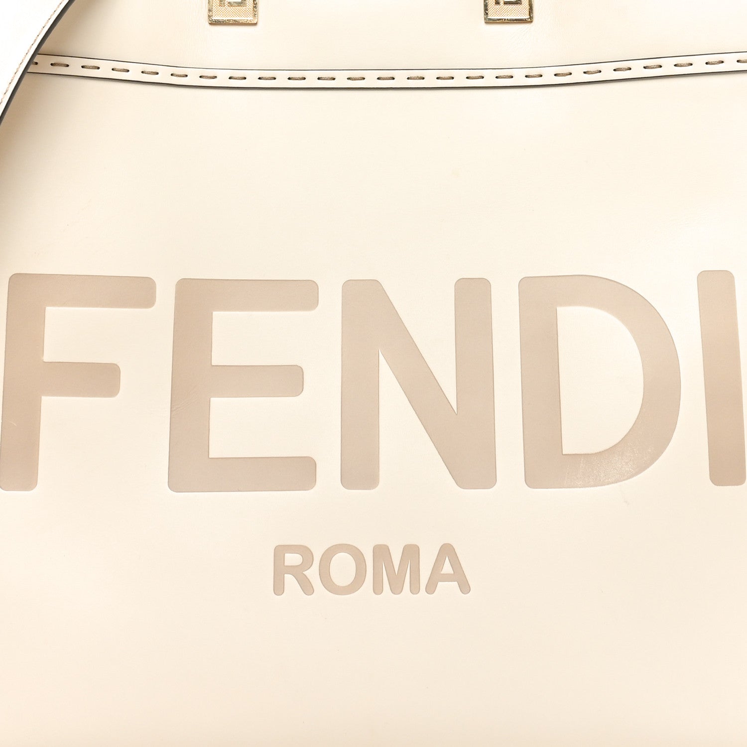 Fendi Vitello King Plexiglass Medium Fendi Sunshine Shopper Tote White Ice 8 of 12