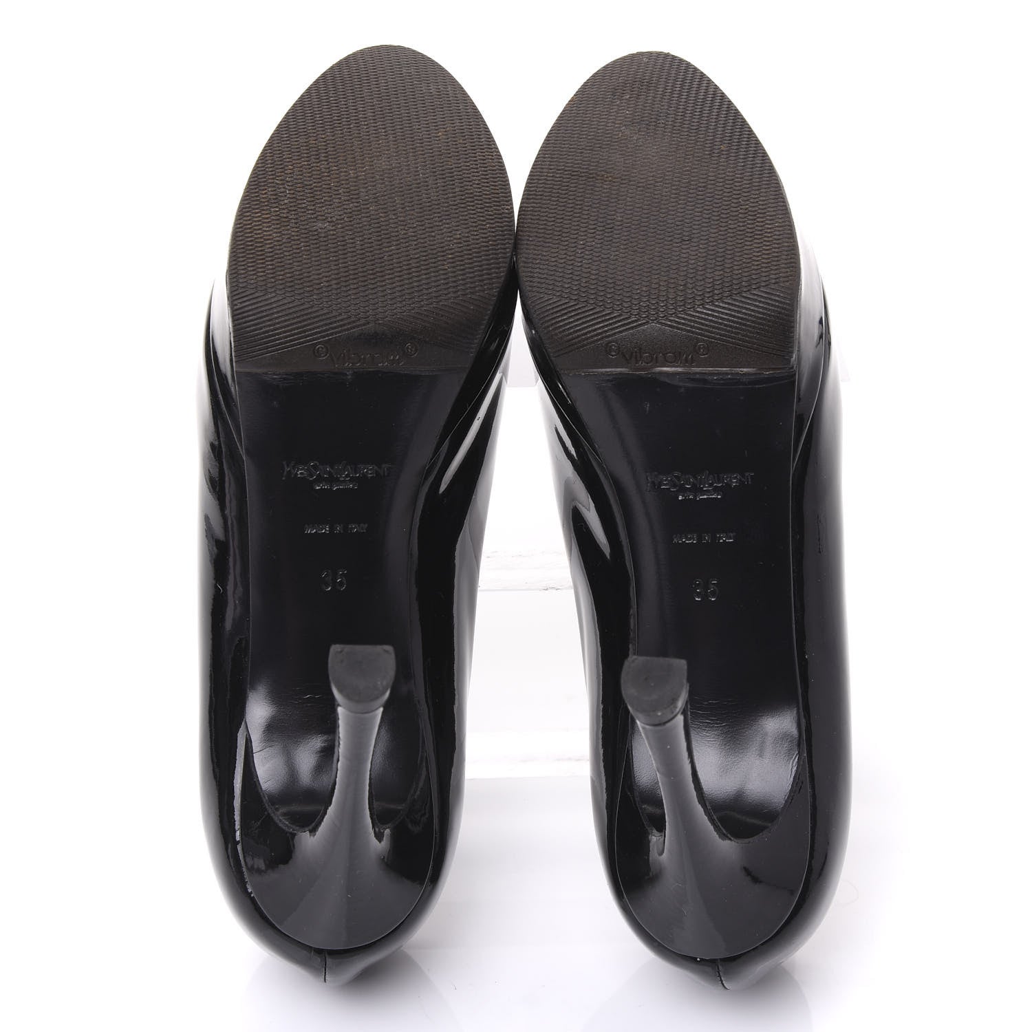 Saint Laurent Patent Tribtoo 80 Platform Pumps 35 Black 6 of 9