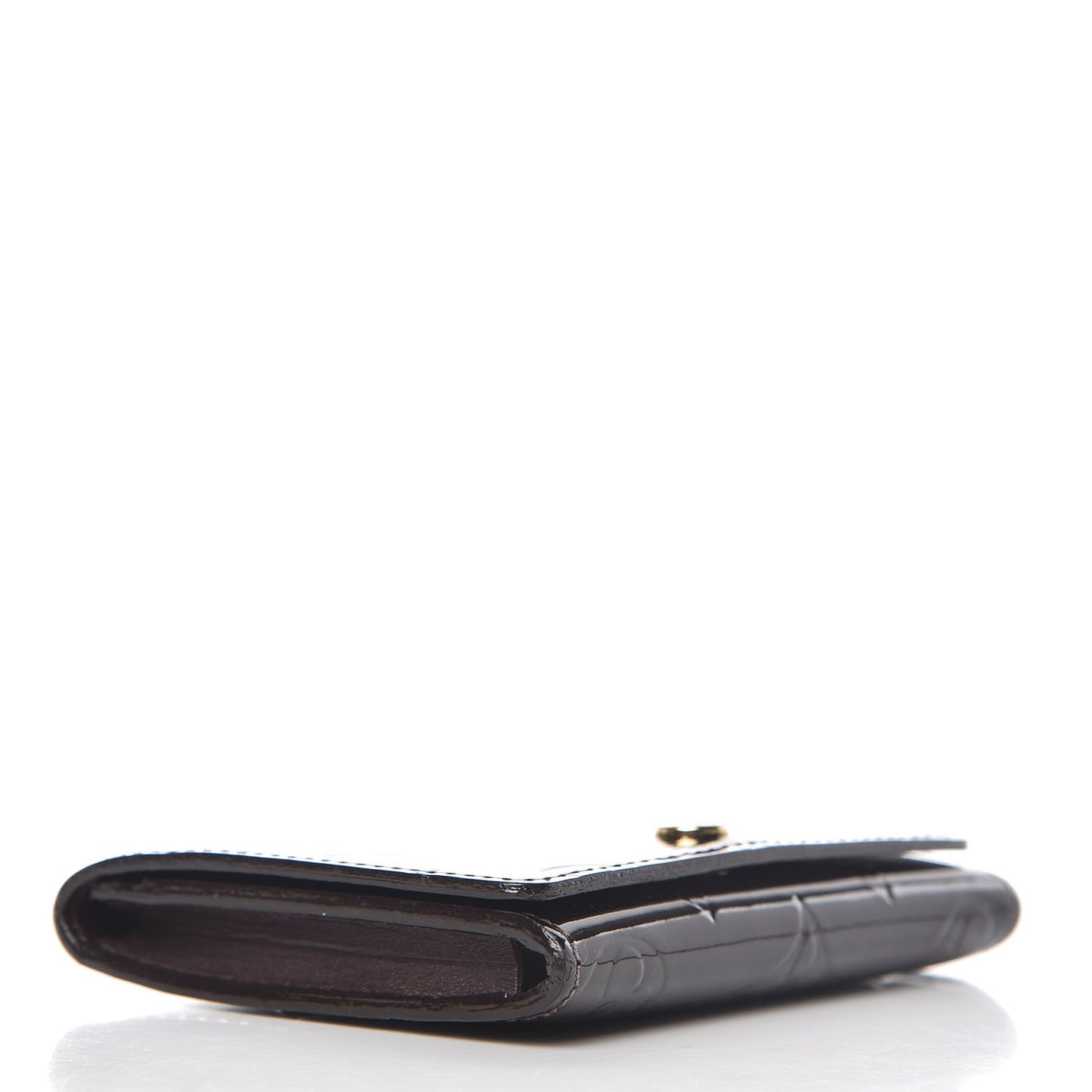 Vernis Business Card Holder Amarante