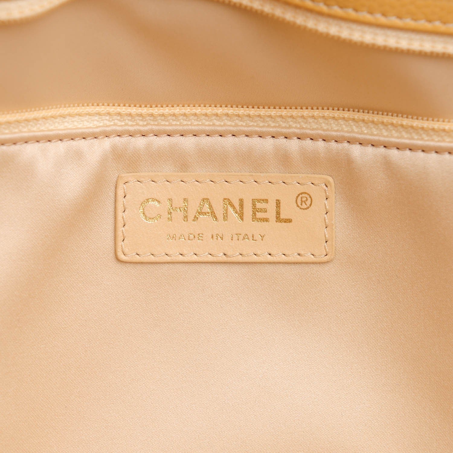 Chanel Caviar Quilted Grand Shopping Tote GST Beige Clair 7 of 9