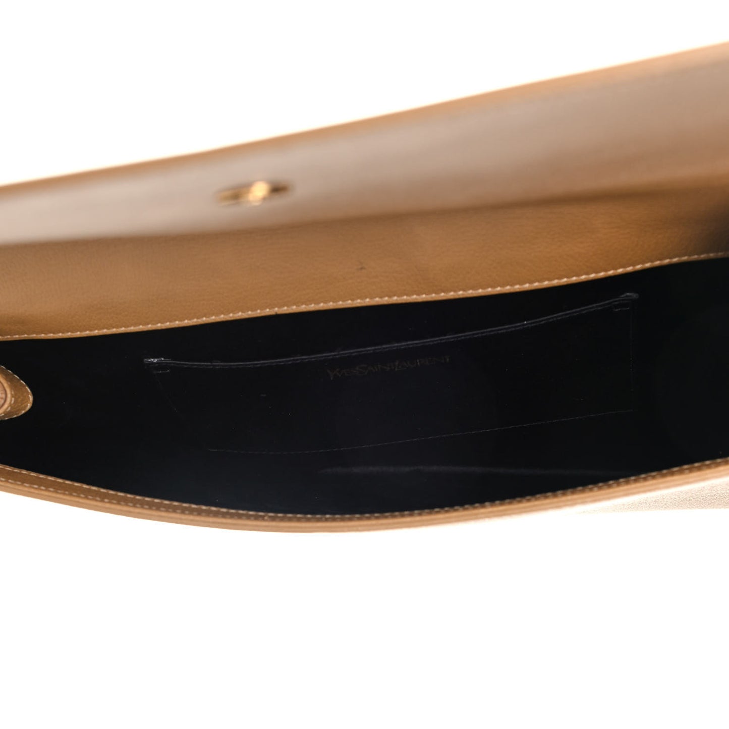 Goatskin Large Belle De Jour Clutch Beige