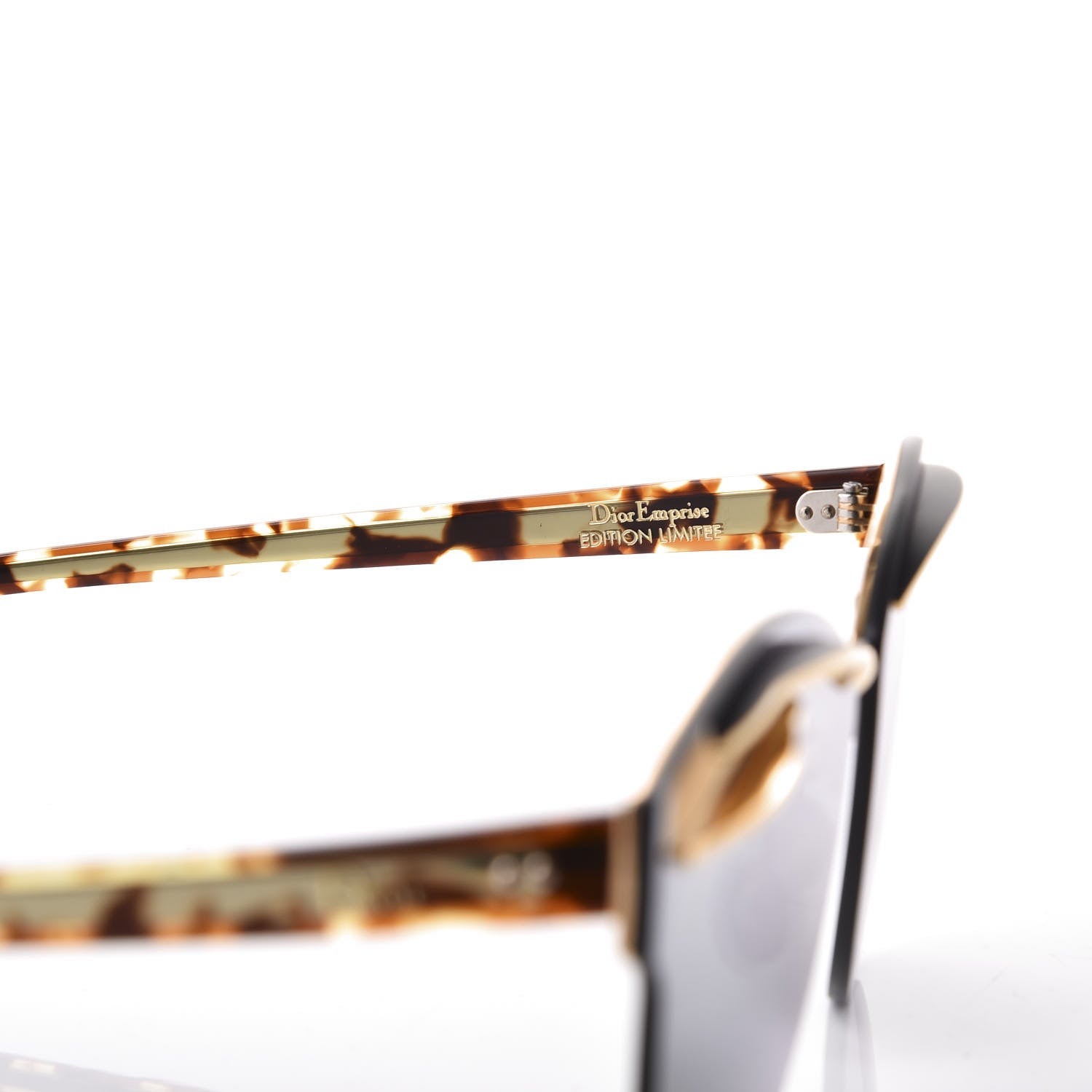 Christian Dior DiorEmprise Sunglasses Gold Havana 7 of 10