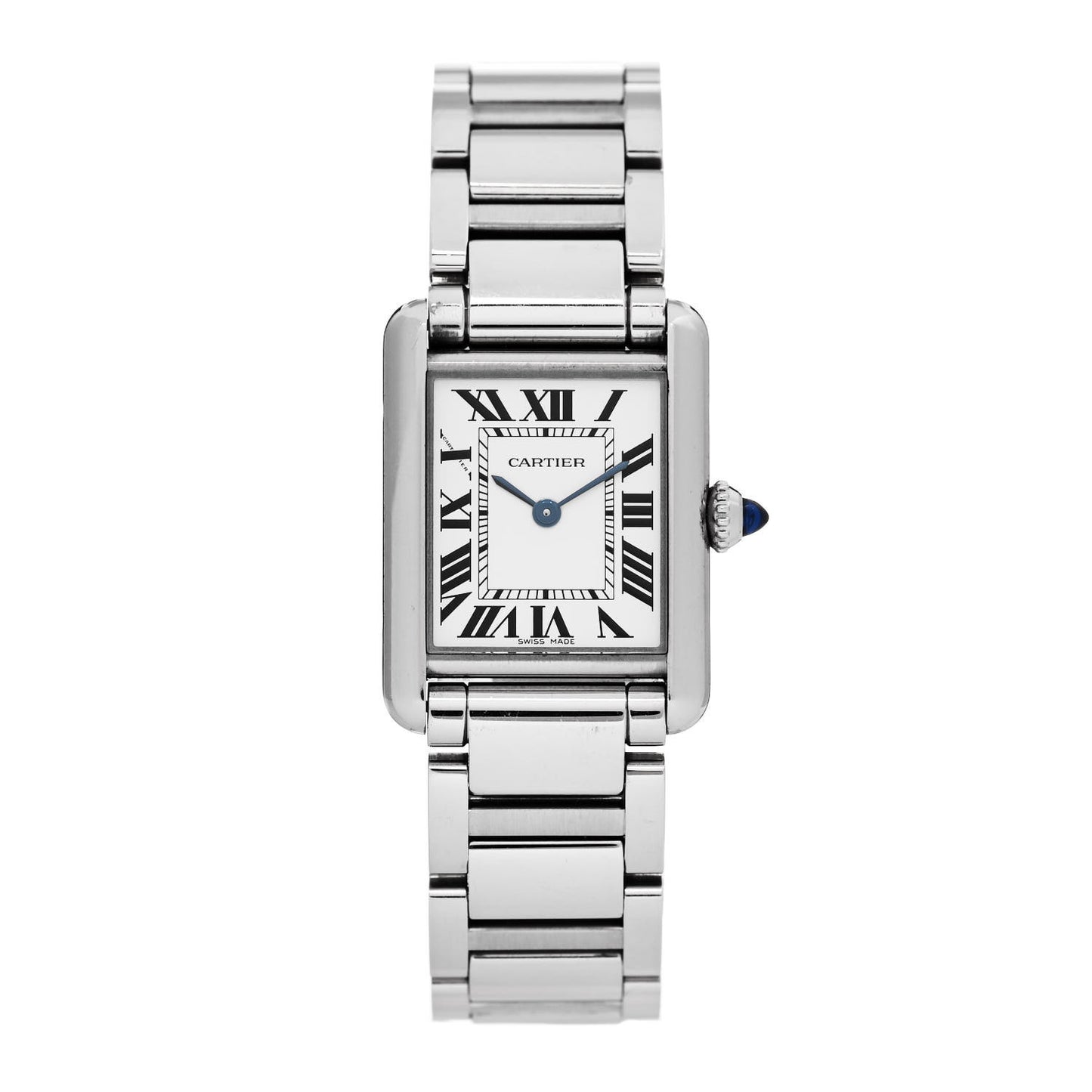 Stainless Steel 22mm Tank Must Quartz Watch