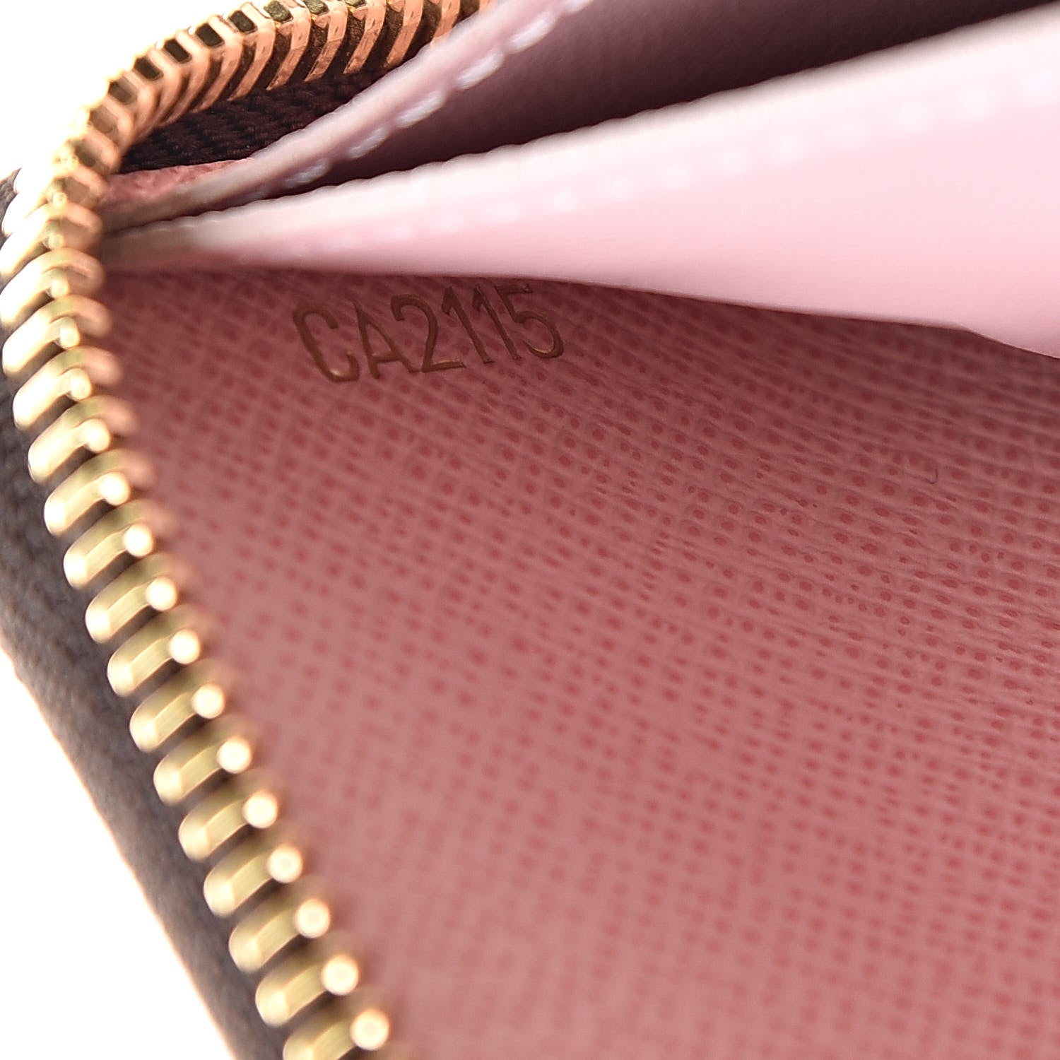 Louis Vuitton Monogram Clemence Wallet Rose Ballerine 7 of 8