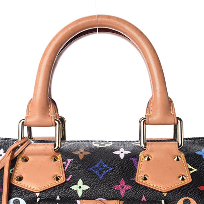 Louis Vuitton Monogram Multicolor Speedy 30 Black 12 of 13