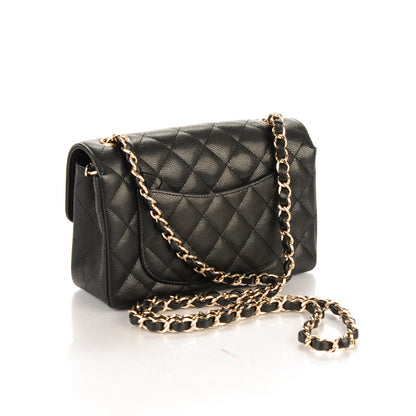 Chanel Caviar Quilted Mini Rectangular Flap Black 3 of 7