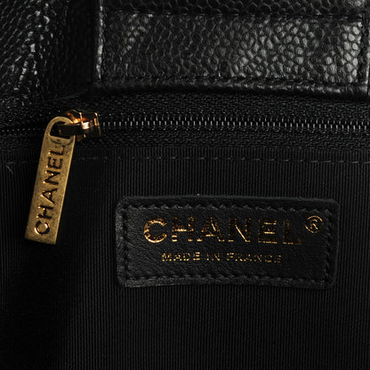 Chanel Caviar Quilted Shopping Tote Black 8 of 8