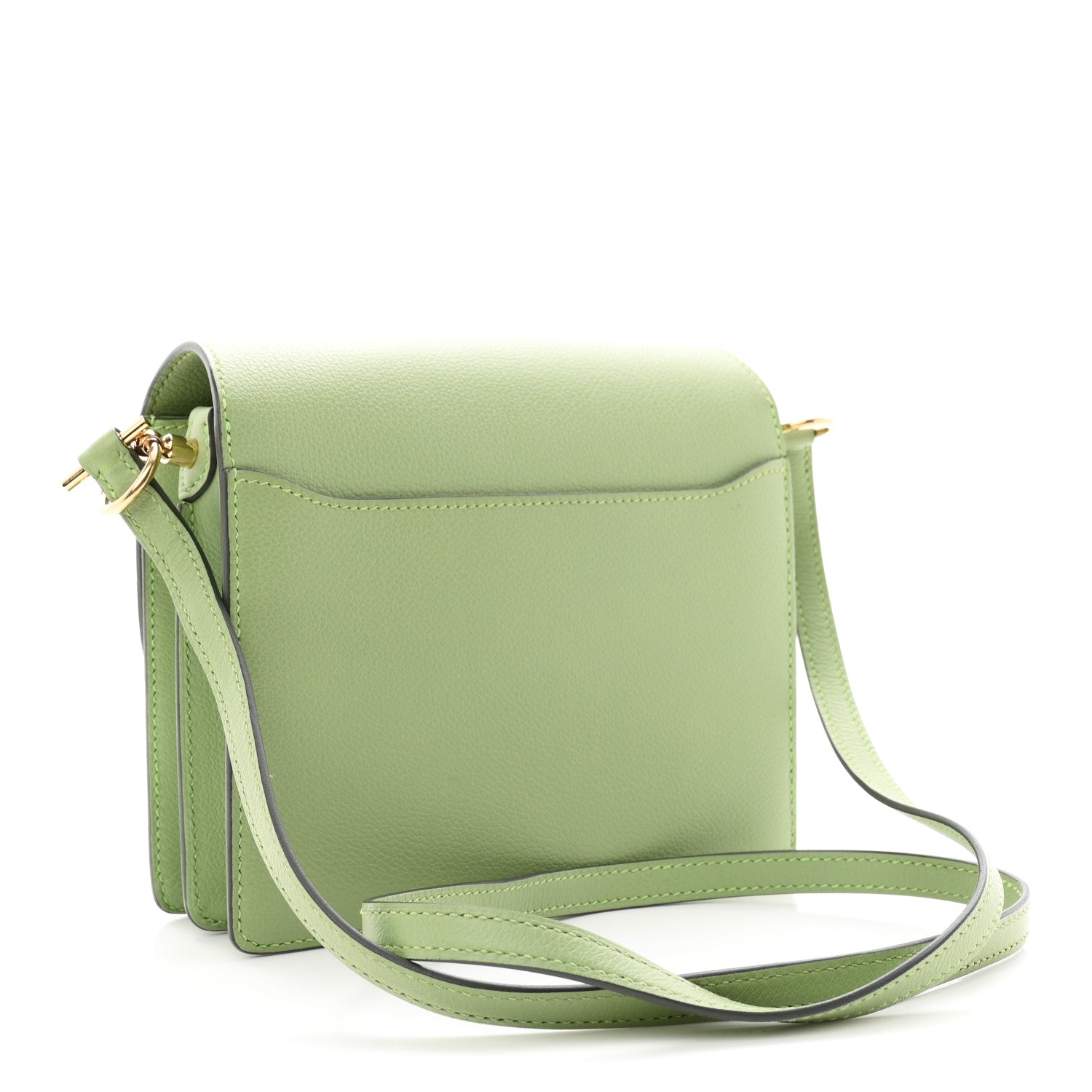 Hermes Evercolor Mini Sac Roulis Vert Criquet 3 of 11