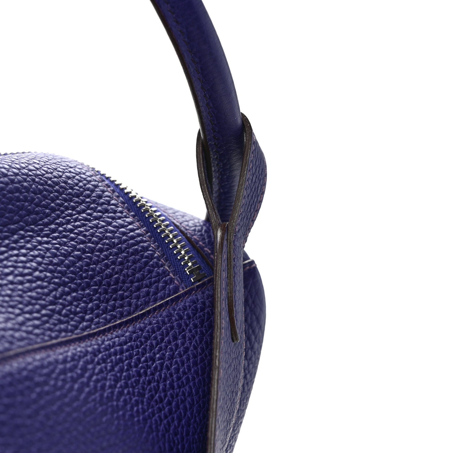 Hermes Taurillon Clemence Lindy 34 Iris 12 of 16
